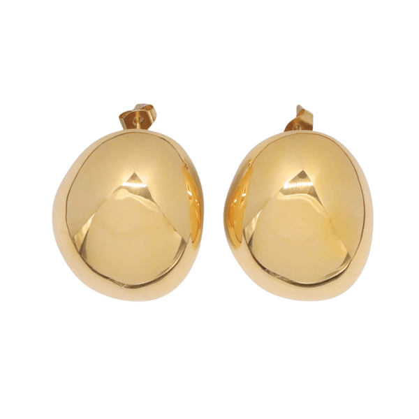 Bold Statement Round Earrings