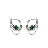 Chain Hoop Earrings
