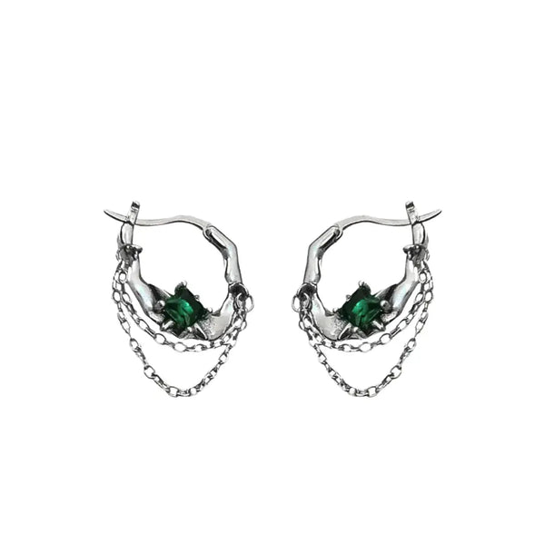 Chain Hoop Earrings