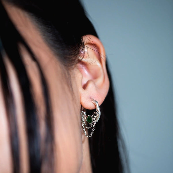 Chain Hoop Earrings