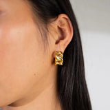 Chunky Chain Hoop Earrings