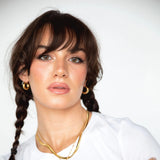 Classic Chunky Hoops - Gold