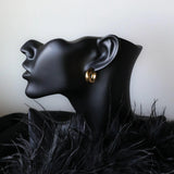 Classic Chunky Hoops - Gold
