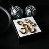 Classic Chunky Hoops - Gold