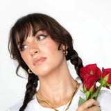 Classic Chunky Hoops - Gold