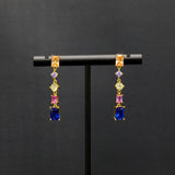 Colorful Crystal Drop Earring
