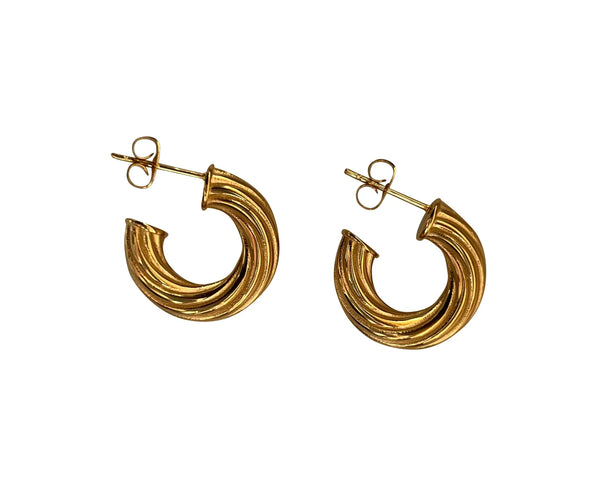 Croissant Hoop Earrings
