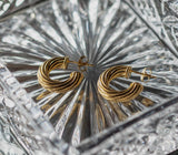 Croissant Hoop Earrings