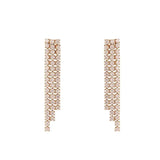 Crystal Tassel Earrings