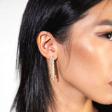 Crystal Tassel Earrings