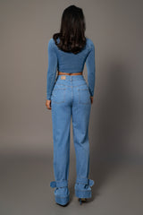 Medium Wash Sissel Denim Jeans