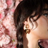 Haze Hearts Hoop Earrings