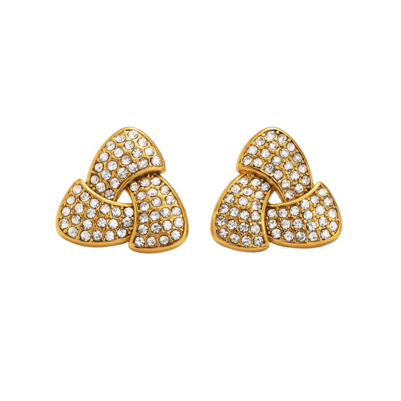 Iced Weave Earrings