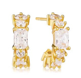 Maisey Crystal Hoops