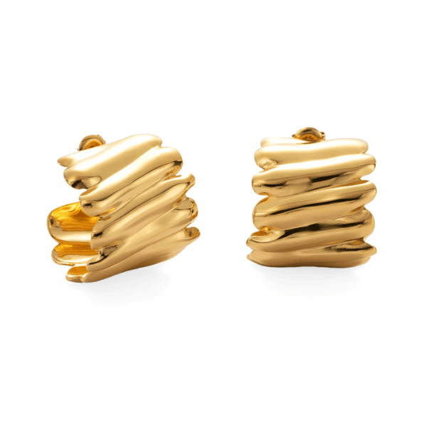 Marley Hoop Earrings- Gold