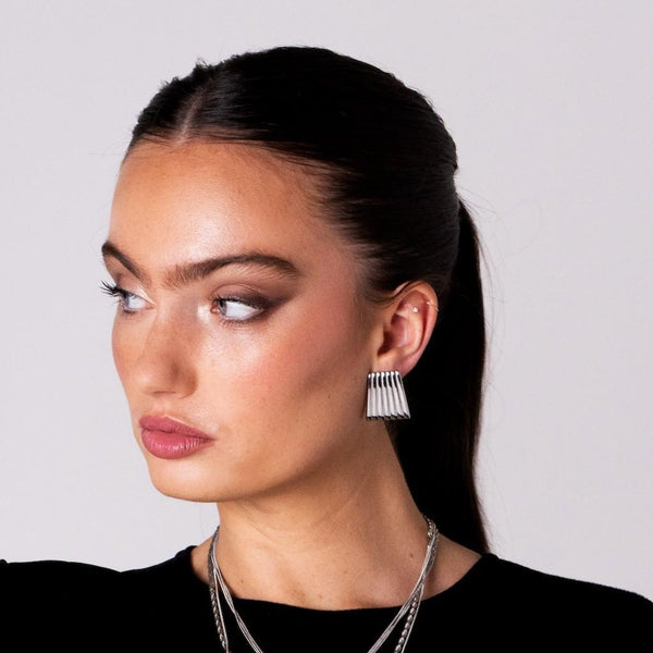 Mary Earrings- Silver