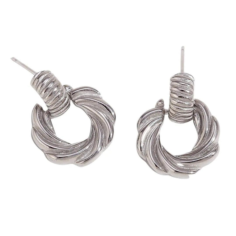 Muse Earrings - Silver