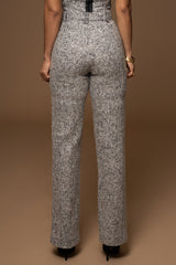 Lt. Grey Stay Sharp Tweed Trouser
