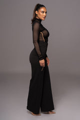 Black Novena Woven Pants