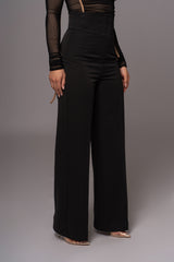 Black Novena Woven Pants