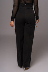 Black Novena Woven Pants