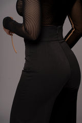 Black Novena Woven Pants