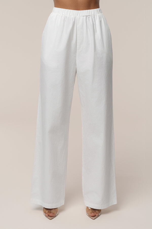 Ivory Leon Poplin Pant