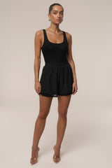 Black Velocity Nylon Shorts