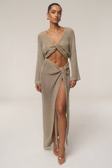 PRE-ORDER Gold Sunlit Metallic Sarong