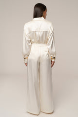 Ivory Sunny Day Drawstring Pants