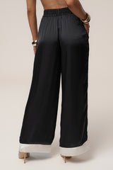 Black Jet Set Wide Leg Pants