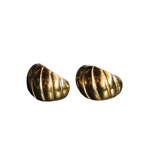 XL Croissant Hoops